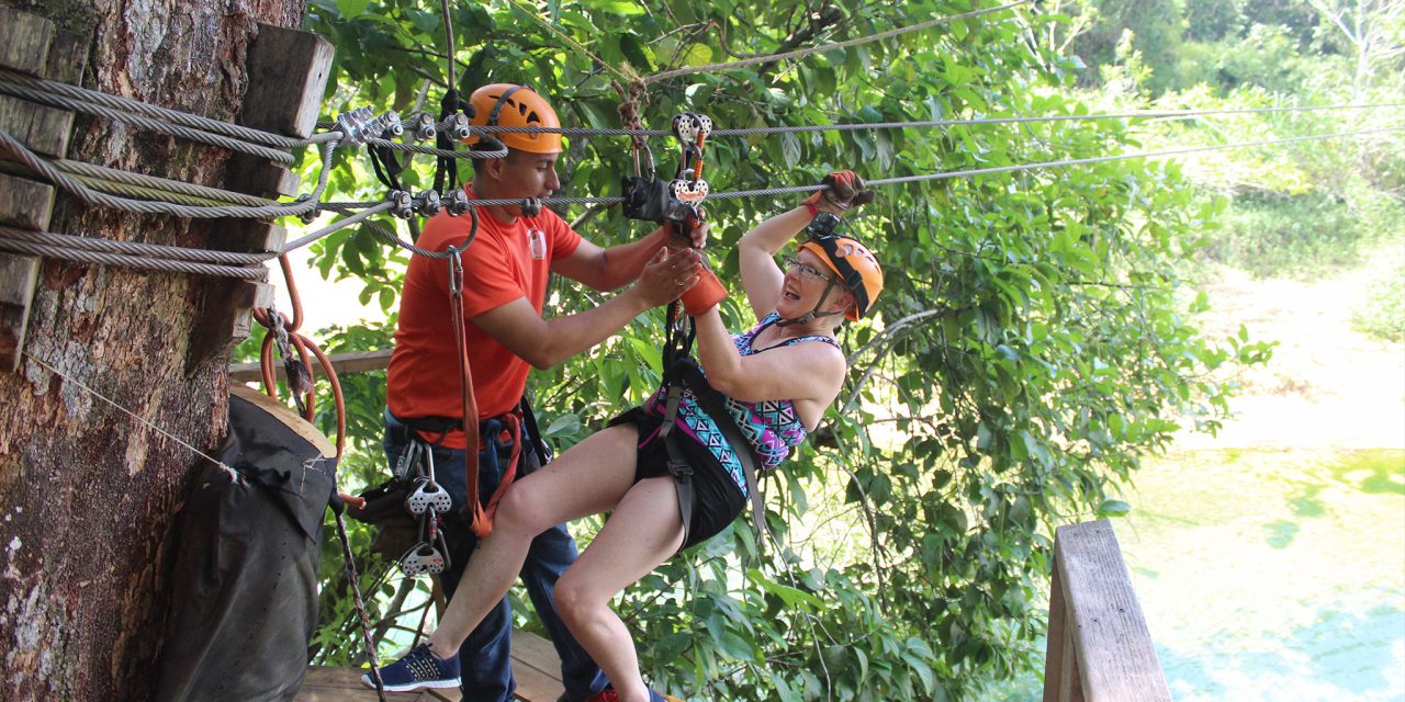 Zip Lining/ Aerial trek And Belize City Tour